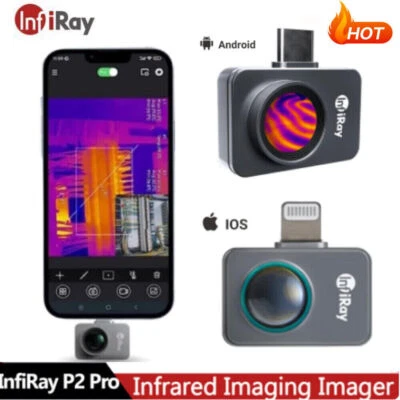 InfiRay P2 PRO IOS&Android Xinfrared Infrared Thermal Camera+Magnetic Macro lens