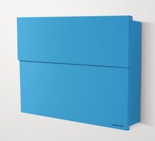 Radius Design Briefkasten Postkasten Letterman XXL 2 blau 562n