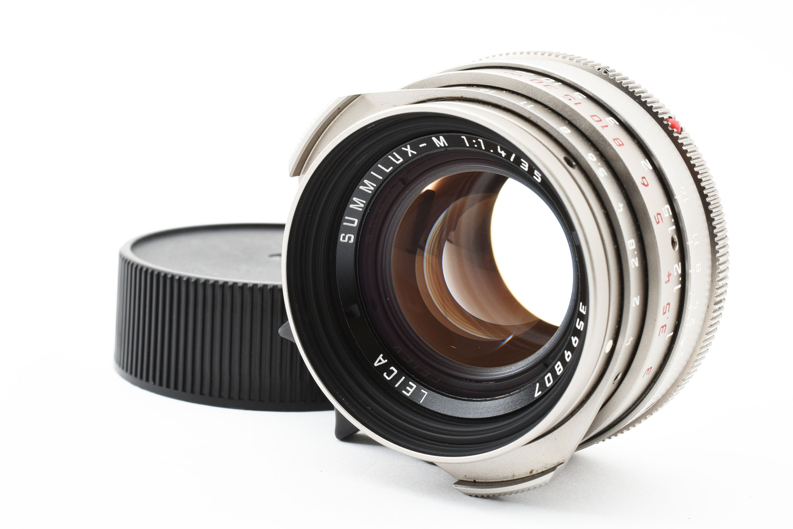 [Near MINT] Leica SUMMILUX-M 35mm f/1.4 Titan Titanium w From JAPAN