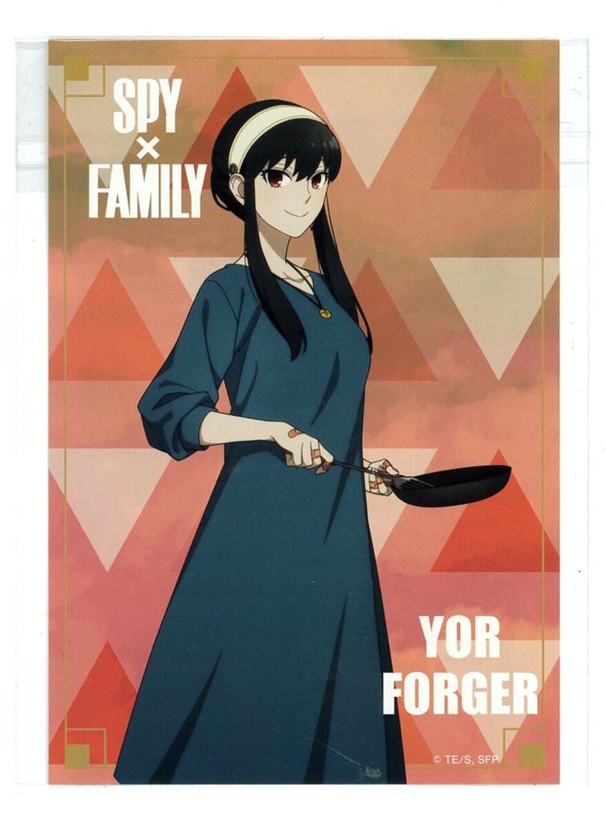 SPY x FAMILY-Official Novelty For Goods Purchase-Post Card Yor Forger