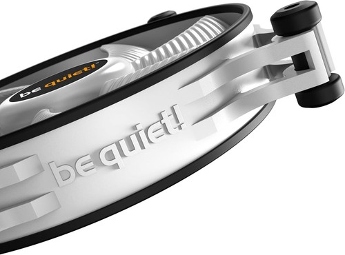 Be Quiet! Shadow Wings 2 12cm PWM Case Fan Rifle Bearing 1100 RPM Black White - Afbeelding 8 van 8