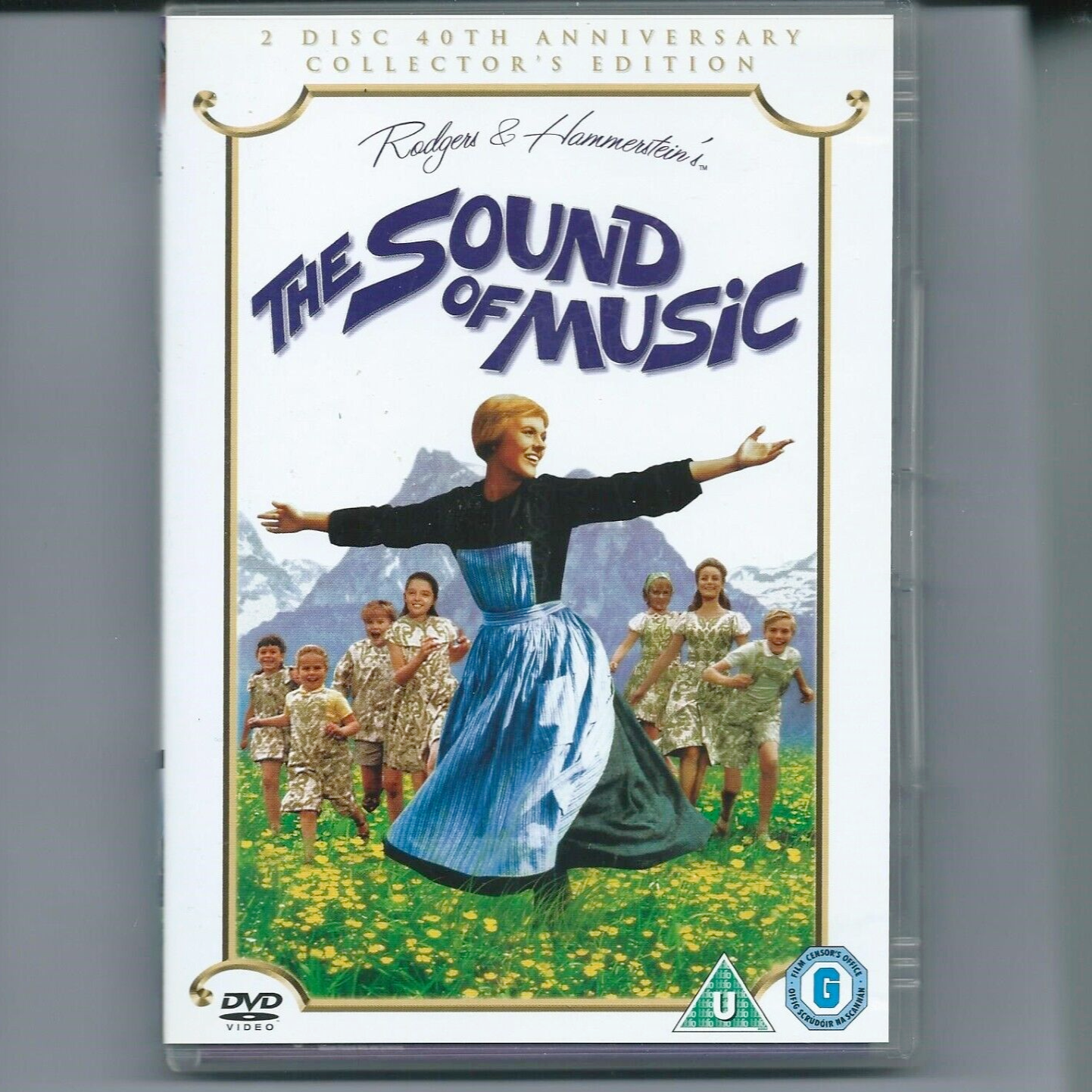 The Sound Of Music DVD 1965 Film 2 Disc Collector Rated U Drama 167 Minute Used
