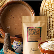 Kit Atole de Pinole - Bebida Atole - Pinole - Pinole de Maíz - Piloncillo