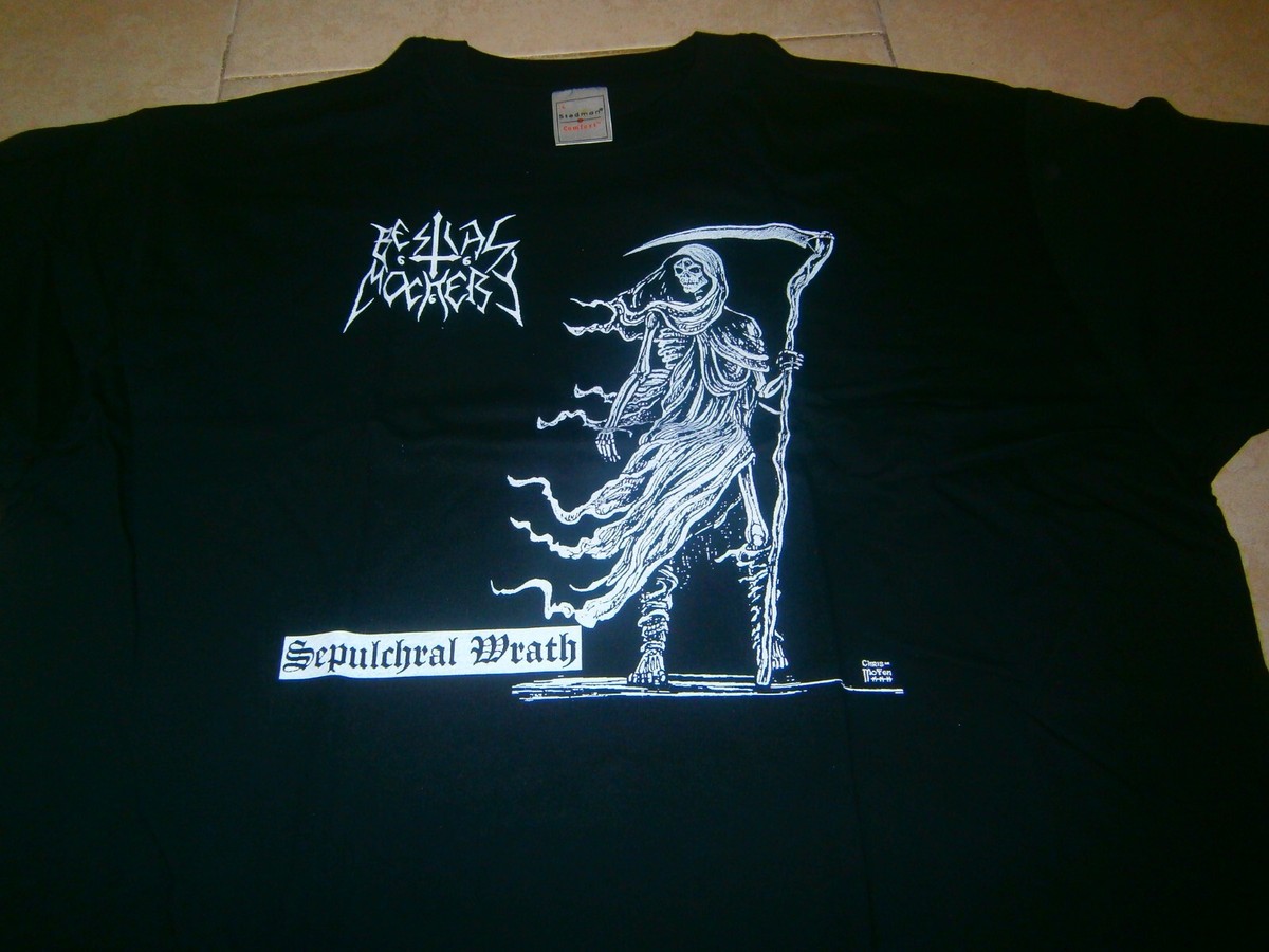 BESTIAL MOCKERY - Sepulchral Wrath. Large T-Shirt | eBay