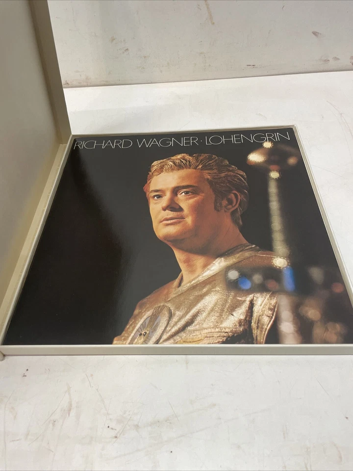 5-LP Box Set Richard Wagner Lohengrin Vinyl Deutsche Grammophon 2713 005/Booklet - Image 4 of 4