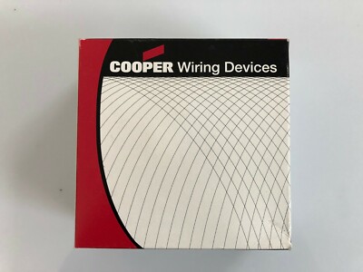 COOPER WIRING DEVICES 1168-2 Flush power range receptacle, 50A/125/250V 4 wire