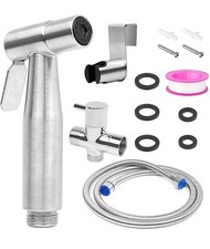 Handheld Bidet Sprayer for Toilet, Adjustable Water Pressure with Bidet Hose