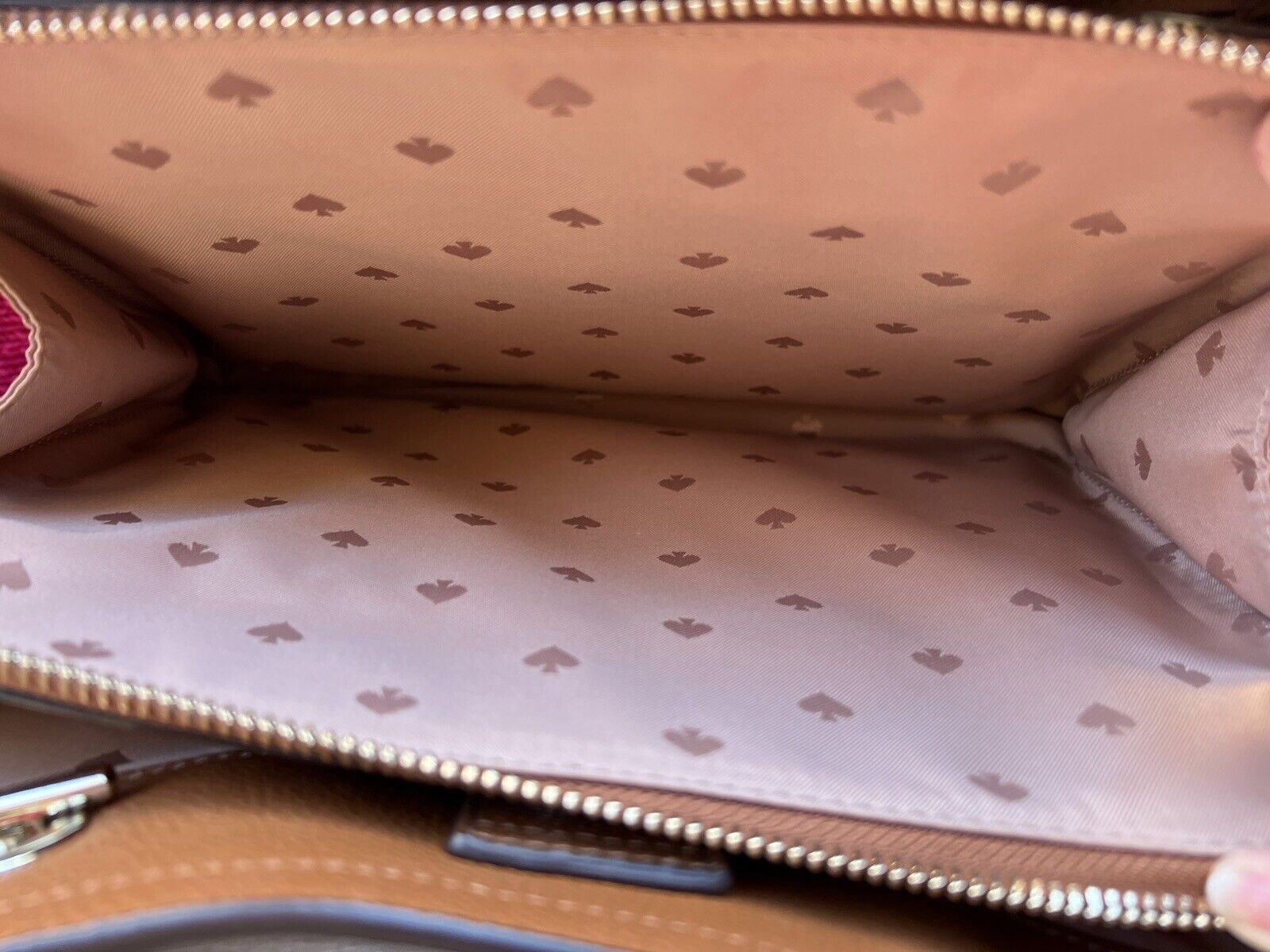 Kate Spade Jordyn Medium Chain Handle Leather Pur… - image 5