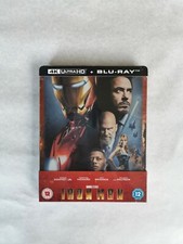Iron Man   Blu-Ray 2D- 4K  -Steelbook Exclusif  Zavvi
