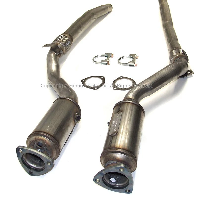 Audi A6 Quattro 2002 2003 2004 3,0 L convertidores catalíticos par de 2 piezas Foto 2 de 3