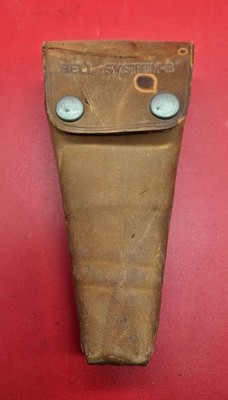 Vintage Bell System-B leather Bolin tool pouch