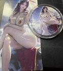 Sexy Jack Rabbit Slim's Girlfriend 1 Oz  .999 Silver Round W/Coa #31/100 HOT