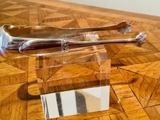 Pince à glaçons  -sucre- canapés- mignardise   Argent Français - Art Deco .