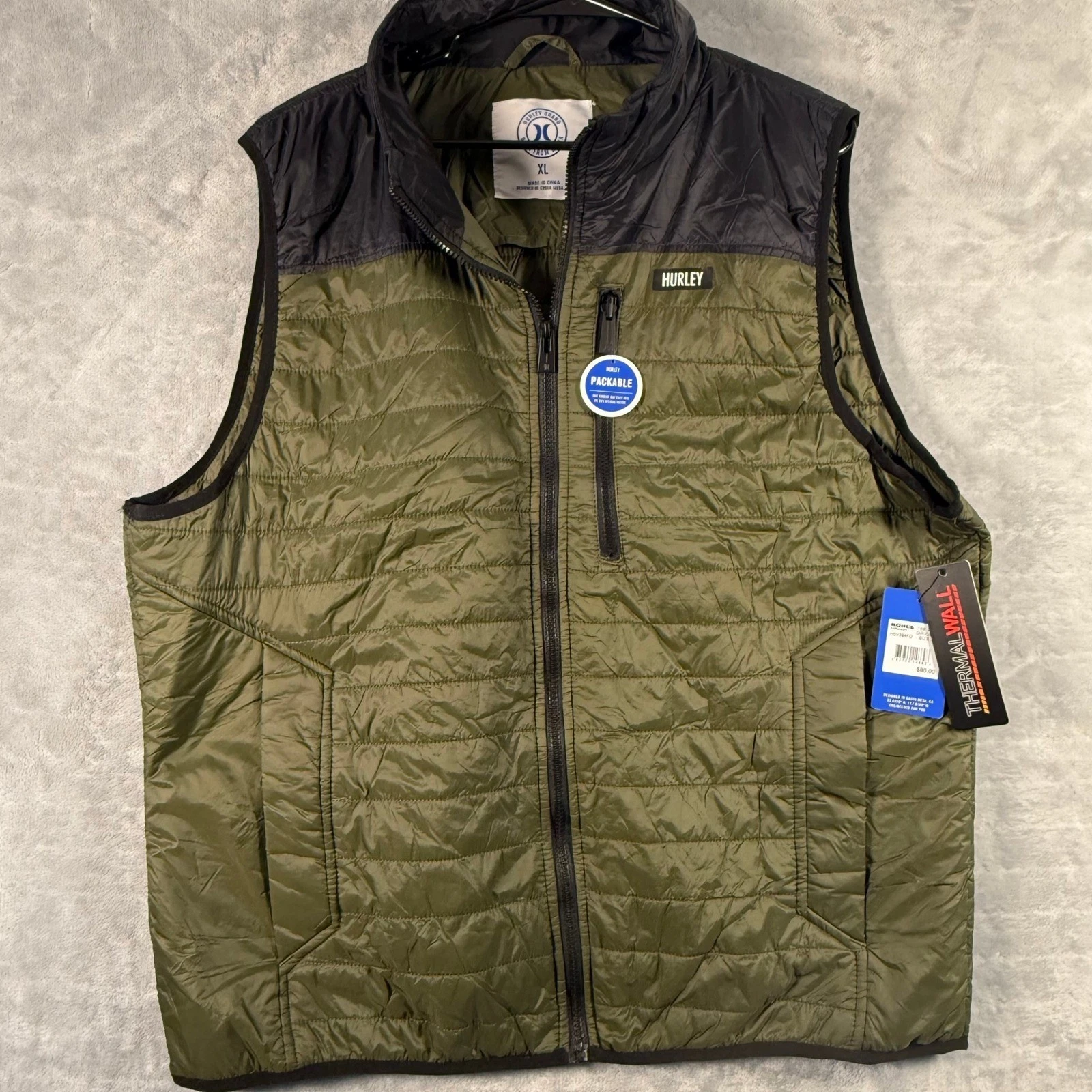 Hurley Packable XL Vest