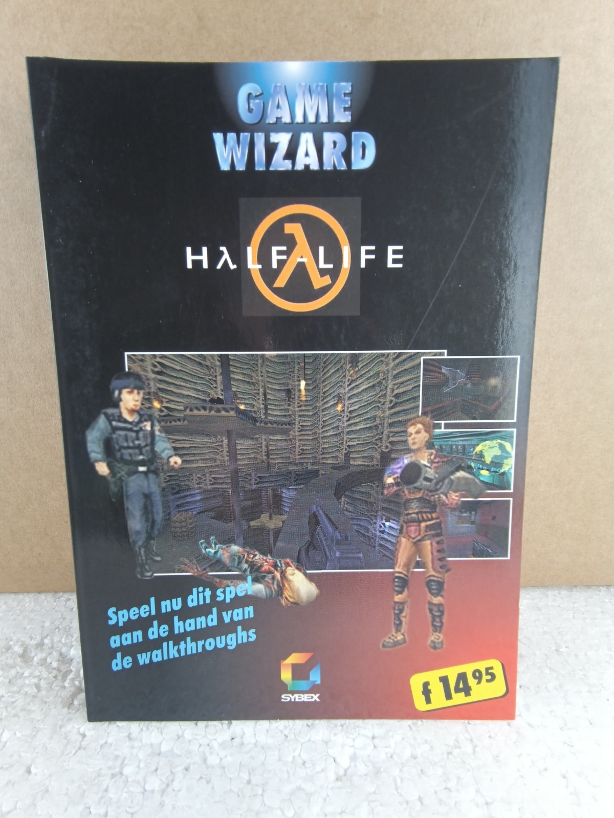 Game Wizard Half-Life Sybex Dutch Walkthrough Guide Book - Rare Collectible