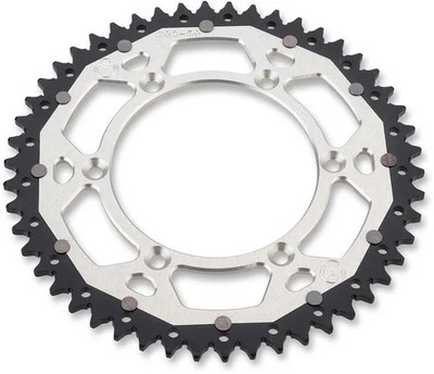 Moose Silver 50 Tooth Rear Dual Sprocket Kawasaki KLX400SR 03