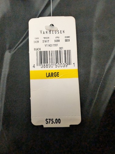 Van Heusen Studio Outwear Men's Quilted Tech Golf Vest Lightweight Puffer Large - Picture 7 of 10