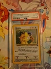 2000 Pokemon Promo Meowth Holo Game Boy Black Star #10 PSA 8 NM-MT