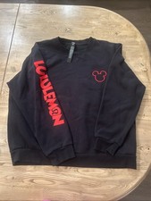 Disney x Lululemon Steady State Crew Mickey Mouse Black/Red Men's Medium