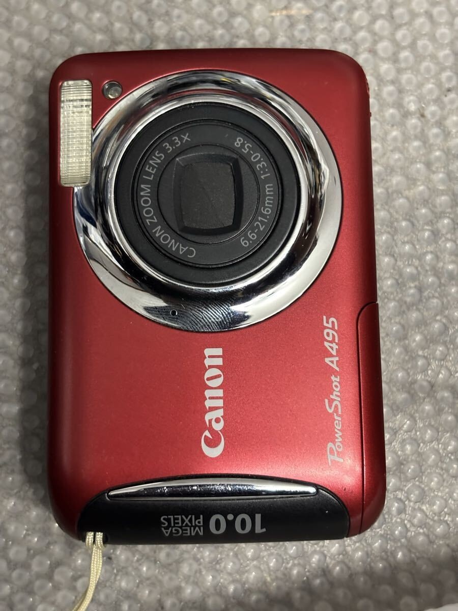 Compact Digital Camera Canon PowerShot A495 Red 12304