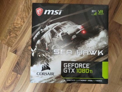 MSI 1080ti Seahawk mit integrierter Corsair AIO