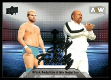 2023 Upper Deck AEW All in the Family #97 Arn Anderson and Brock Anderson card