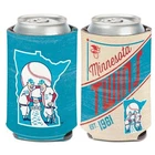 Minnesota Twins 12oz Two Sided Vintage Can Cooler [NEW] MLB Holder Foam Koozie