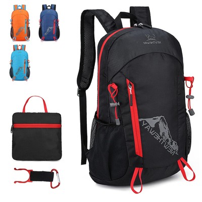 Wanderrucksack, 20L Sport Leichter faltbarer wasserdichter ultraleichter Ruck...