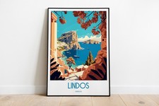 1_Lindos Print - Lindos - Rhodes - Lindos Rhodes - Rhodes Island - Greece Travel
