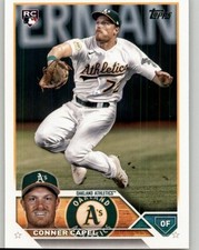 2023 Topps Conner Capel Rookie #418 RC Oakland Athletics