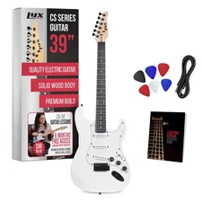 CS 39” Electric Guitar Kit for Beginner, Intermediate & Pro Players with Guit...