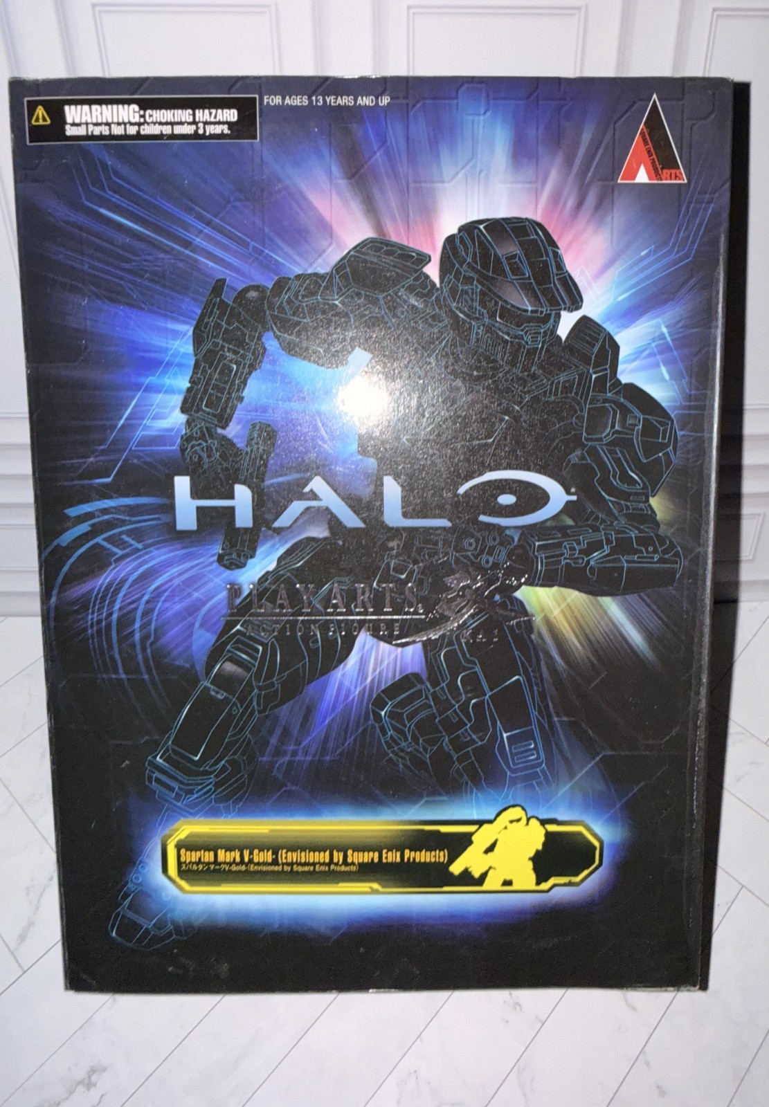 Halo Play Arts Kai Gold Spartan Mark V-Gold Soldier (Sqaure Enix)