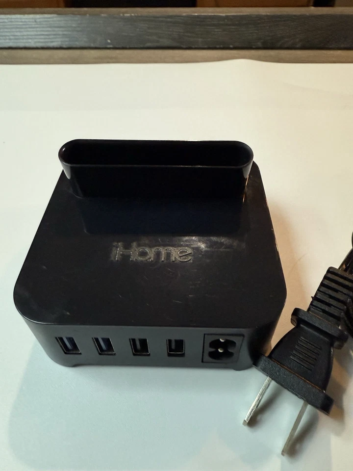 iHome IH-CTS22 Charger Dock iPhone 4/4S iPod 30-Pin USB Tested + 60” Cord - Image 2 of 4