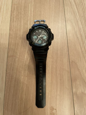 G-Shock Awg-M100Ba-1Ajf Digital-Analog Solar Men Price Reduced 