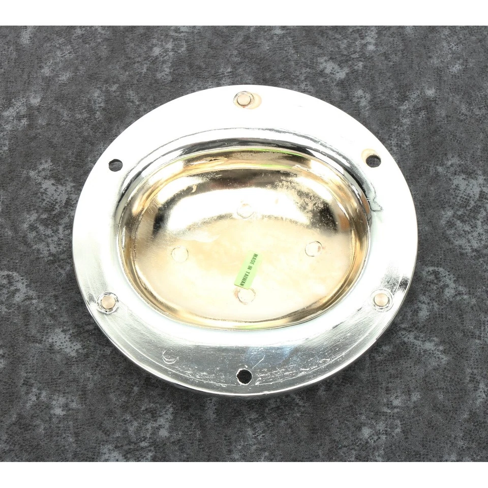 Cubierta Derby estilo Early Bird cromada fabricación V-Twin-42-9965 Foto 2 de 2