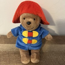 Rainbow Designs Ltd Paddington Bear Blue Coat Red Hat 9" Plush Stuffed Animal
