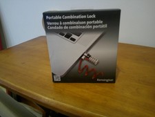 Kensington Portable Combination Laptop Lock 6ft Cable RED