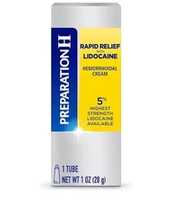 Preparation H Rapid Relief with Lido Hemorrhoid 1oz, Exp. 05/2026+