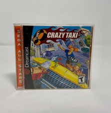Crazy Taxi Sega Dreamcast 2000 – Sega All Stars Complete w/ Manual CIB Pristine