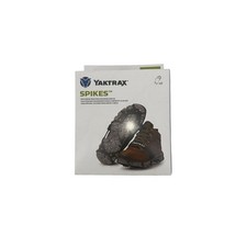 Yaktrax Spikes Footwear Traction Ice Snow Cleats Black S/M 08540