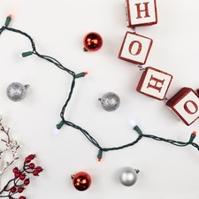 Northlight Set of 50 Red and White LED Wide Angle Christmas Lights on Green Wire