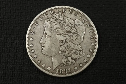 NobleSpirit Desirable 1881 Morgan Silver Dollar VF Very Fine