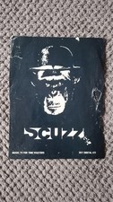 Scuzz TV Poster 2000s Music Memorabilia A4 Metal Rock Alternative Sky Digital 