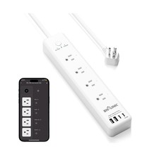 BN LINK Smart Plug Power StripSurge Protector with 4 Individually ... Fa