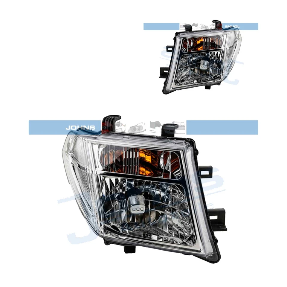 Scheinwerfer links rechts H4 für Nissan NP300 Navara D40 Pathfinder III R51 - Bild 1 von 3