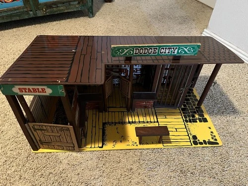 The Lone Ranger - Marx Toys - Dodge City Accessory (Vintage 1975)