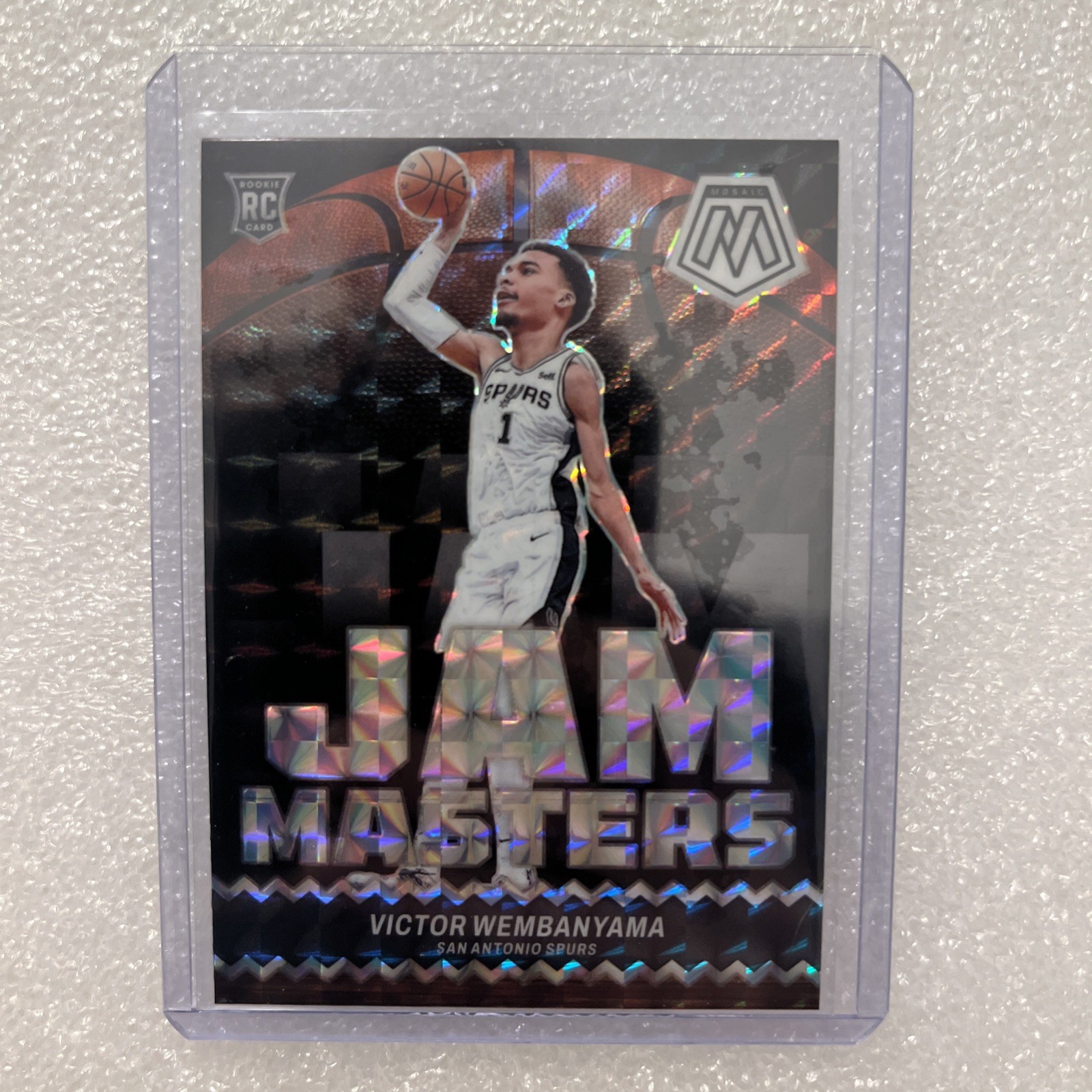 2023-24 Panini Mosaic - Jam Masters Victor Wembanyama #3 Mosaic Prizm (RC)