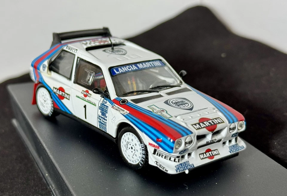 LANCIA DELTA S4 #1 H.TOIVONEN-S.CRESTO WINNER RALLY COSTA SMERALDA 1986 IXO 1:43 - Immagine 4 di 4