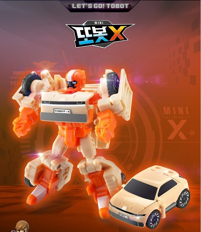 2023 New Mini Tobot X Hyundai Ioniq Transforming Robot Mini Car