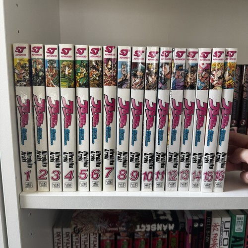 Jojo's Bizarre Adventure - Stardust Crusaders Manga 1-16 COMPLETE English OOP